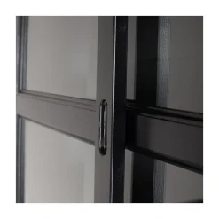 Lagos Buffetkast grenen zwart 166cm