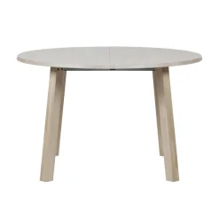 Lange Jan Uitschuifbare eettafel rond eiken sydney 120/160/200cm