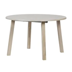 Lange Jan Uitschuifbare eettafel rond eiken sydney 120/160/200cm