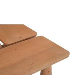 Laro Salontafel naturel Mangohout 80 cm