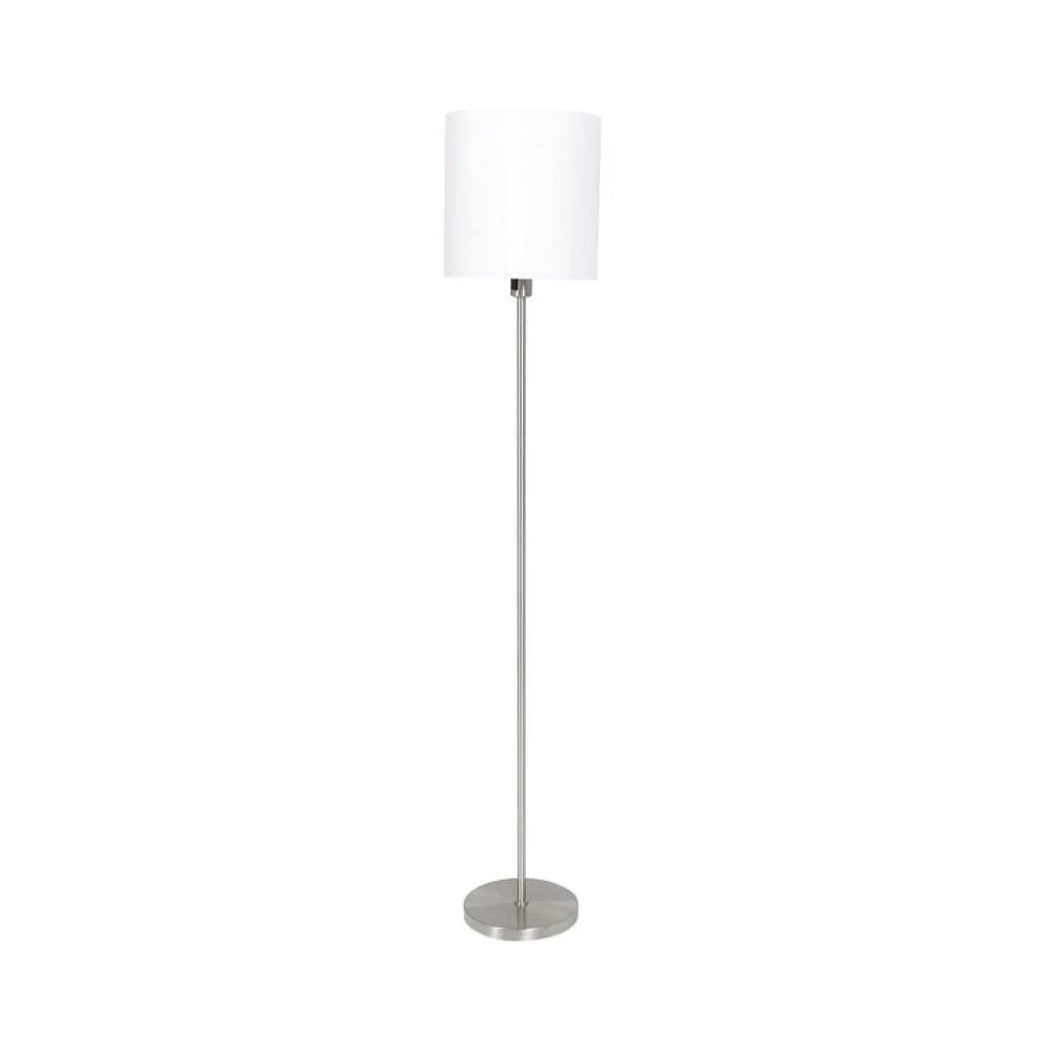 Larry 1-lichts Vloerlamp Staal