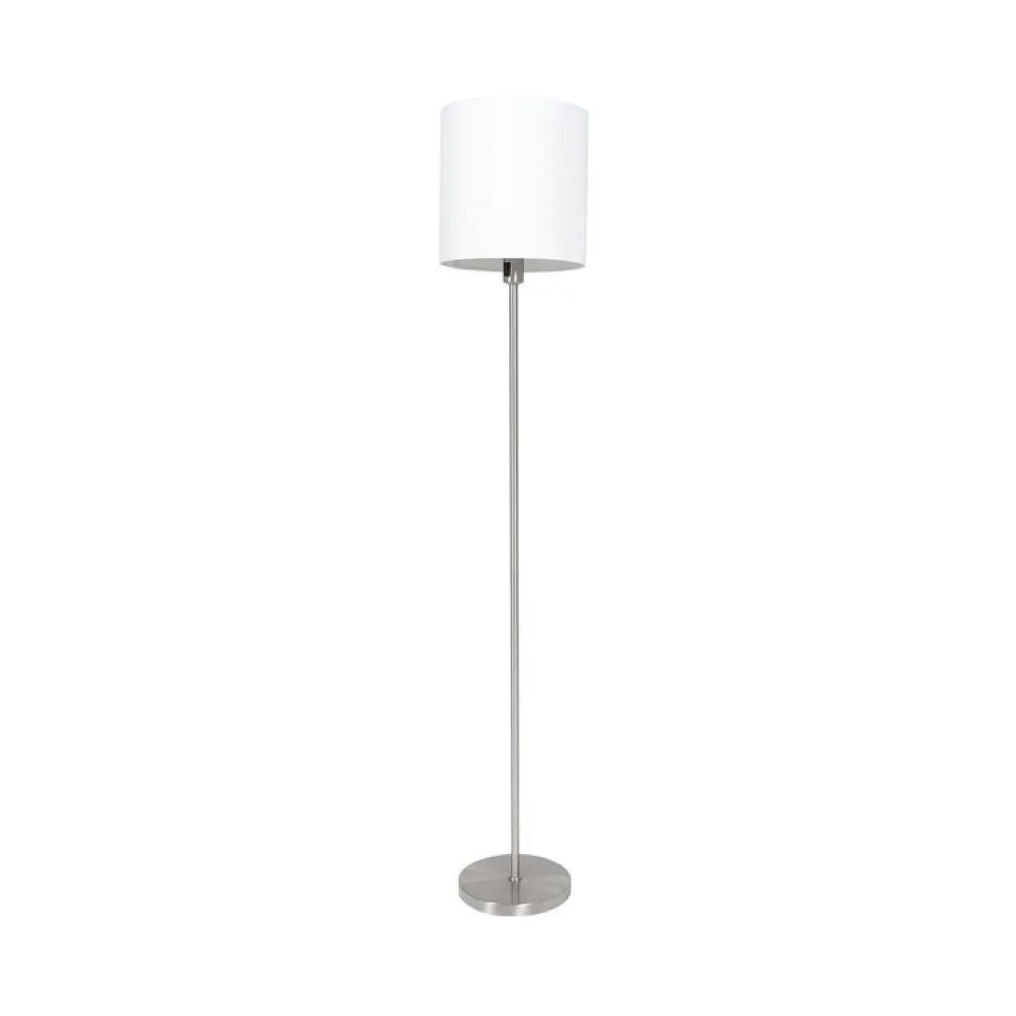 Larry 1-lichts Vloerlamp Staal