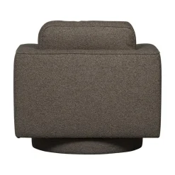 Lazy Draaifauteuil bouclé antraciet