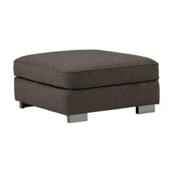 Lazy Hocker bouclé antraciet