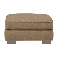 Lazy Hocker bouclé bruin