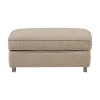 Lazy Hocker bouclé naturel