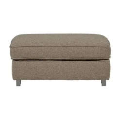 Lazy Hocker bouclé zand