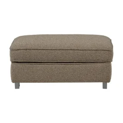 Lazy Hocker bouclé zand