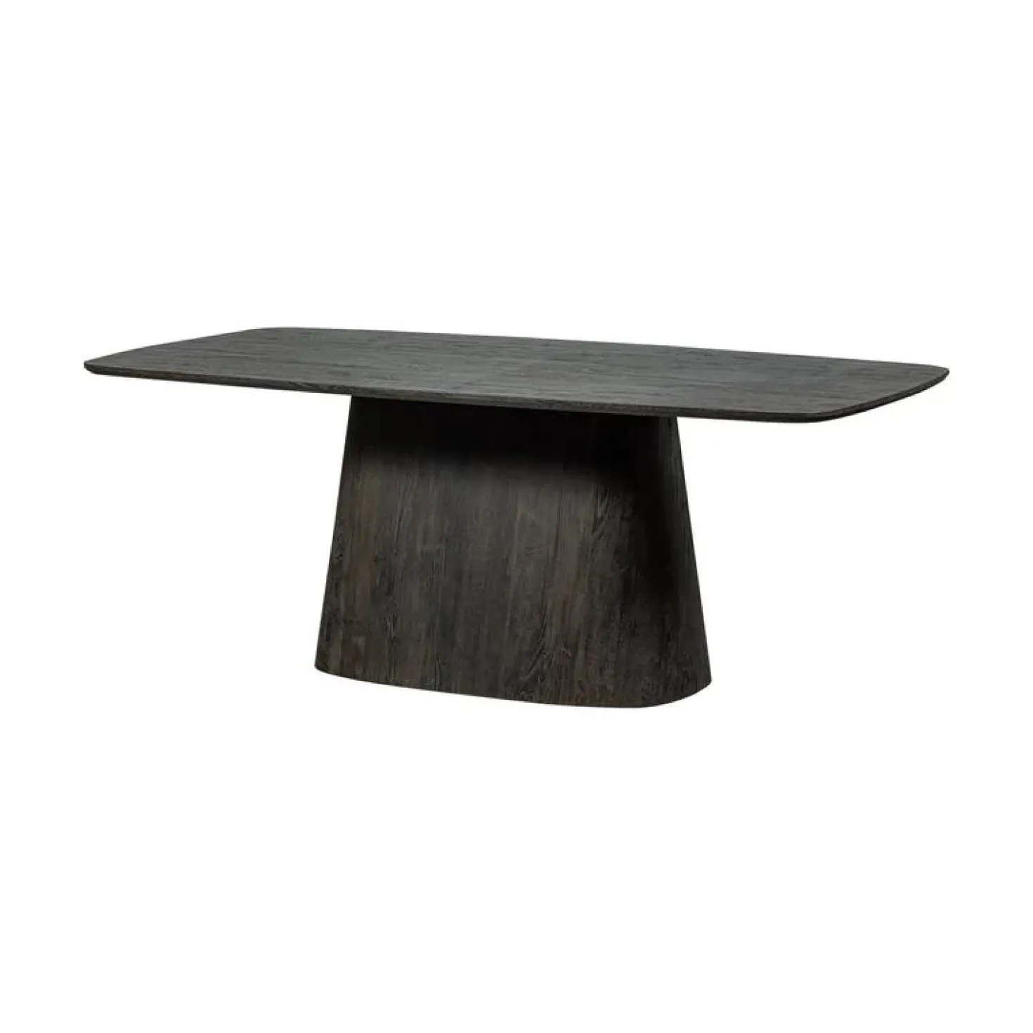 Leah Eettafel MDF donkerbruin 200cm