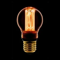 Led lamp Kooldraad Kogel 4,5cm E27 Amber