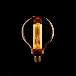 Led lamp Kooldraad Rond 9,5cm E27 Amber