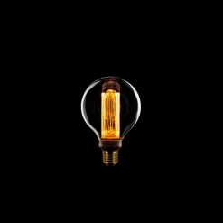 Led lamp Kooldraad Rond 8cm E27 Helder 3 standen