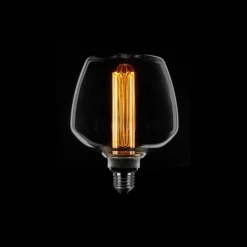 Led lamp Kooldraad Uniek breed 13cm E27 Smoke 3 standen
