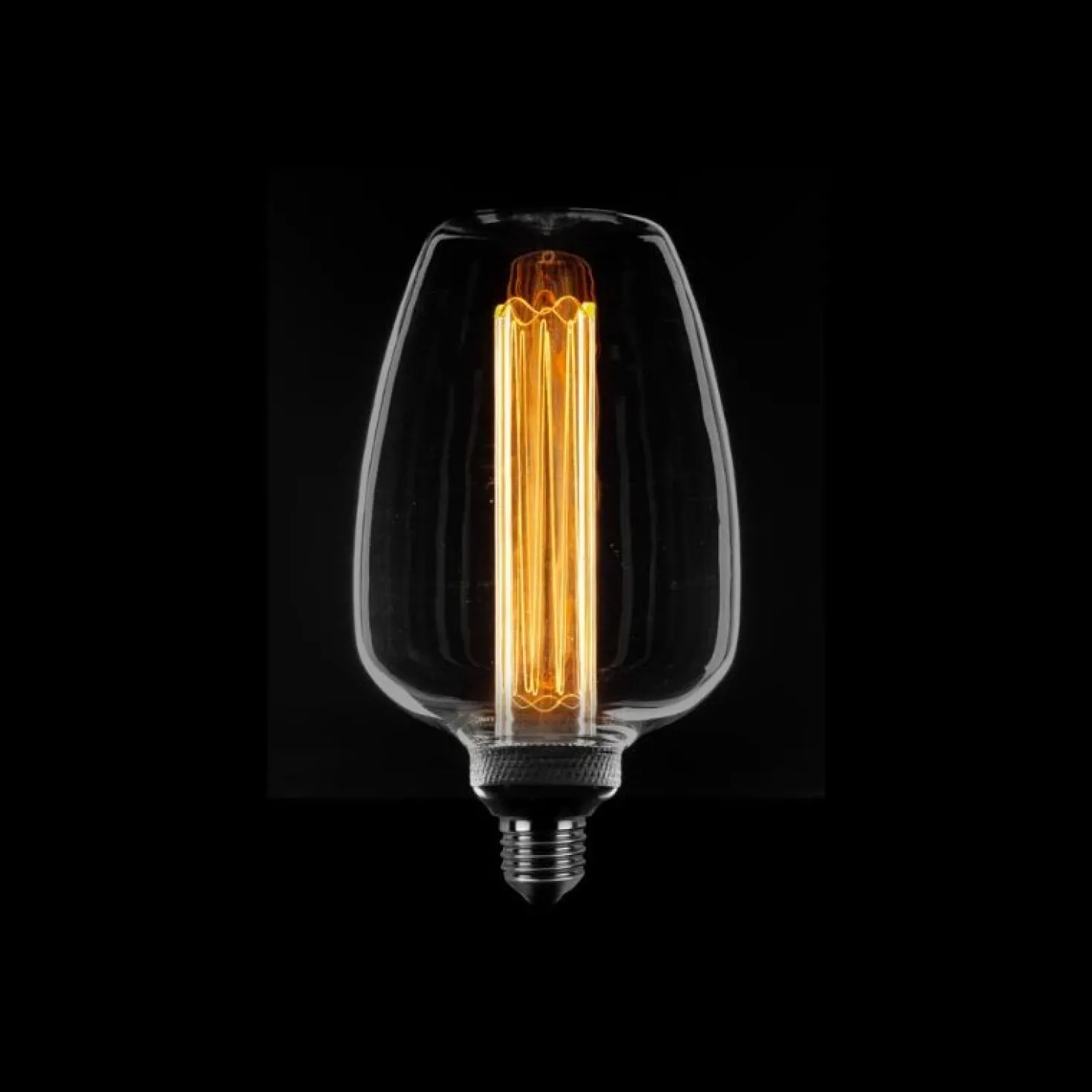 Led lamp Kooldraad Uniek smal 11cm E27 Smoke 3 standen