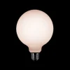Led lamp Opaal Rond 12,5cm E27 Opal 3 standen