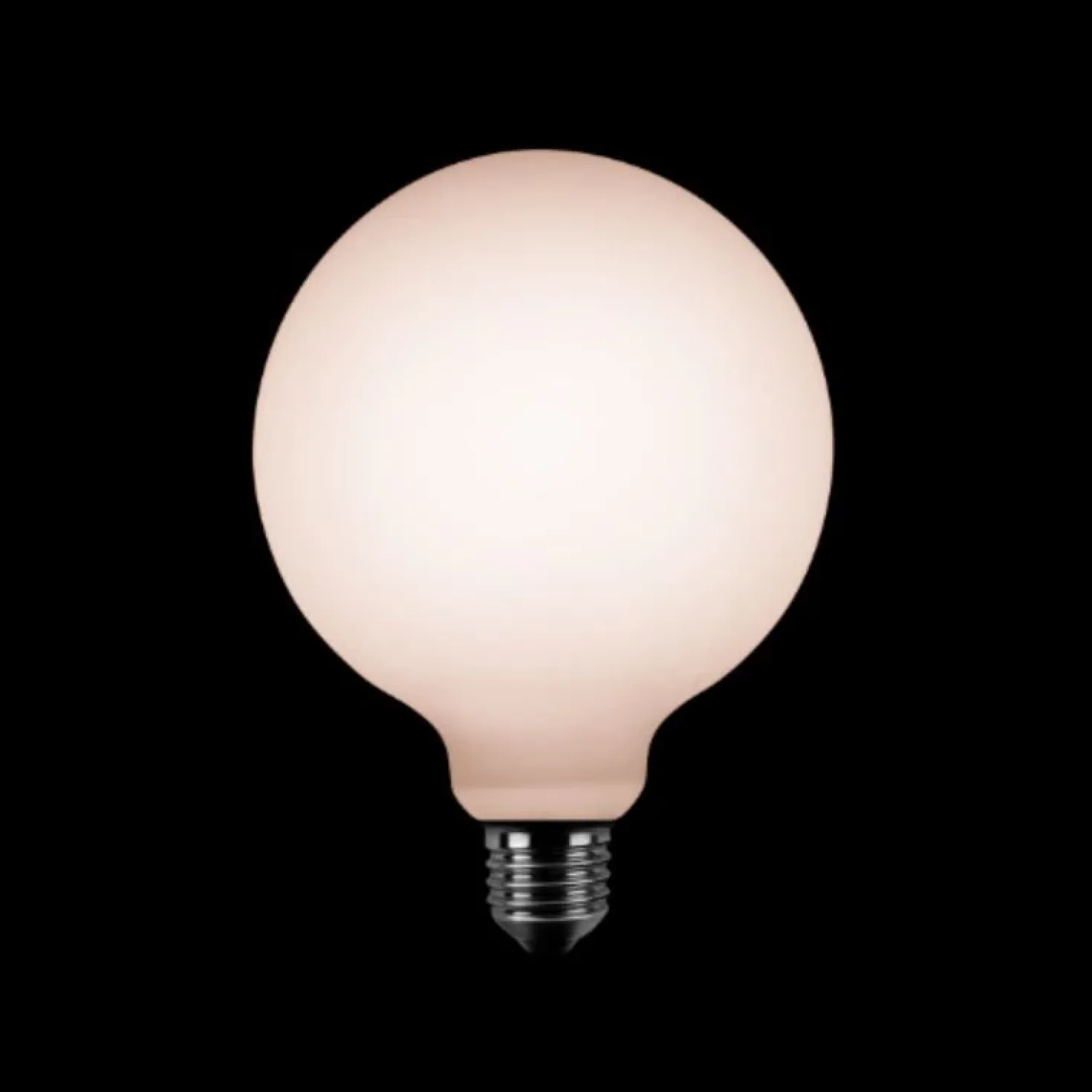 Led lamp Opaal Rond 12,5cm E27 Opal 3 standen