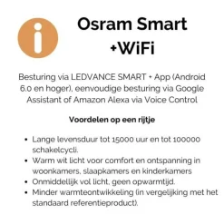 Led lamp 3 Pack Standaard Osram Smart+WiFi A100 2700K