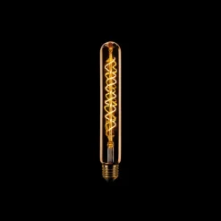 Led lamp spiraal Buis 18,5cm E27 Gold 3 standen