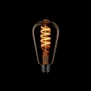 Led lamp Spiraal Dimtone druppel E27 Gold