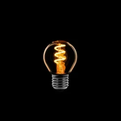 Led lamp Spiraal Dimtone kogel E27 Gold