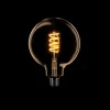 Led lamp Spiraal Dimtone rond E27 12,5cm Gold
