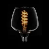 Led lamp Spiraal Dimtone Uniek breed E27 Smoke