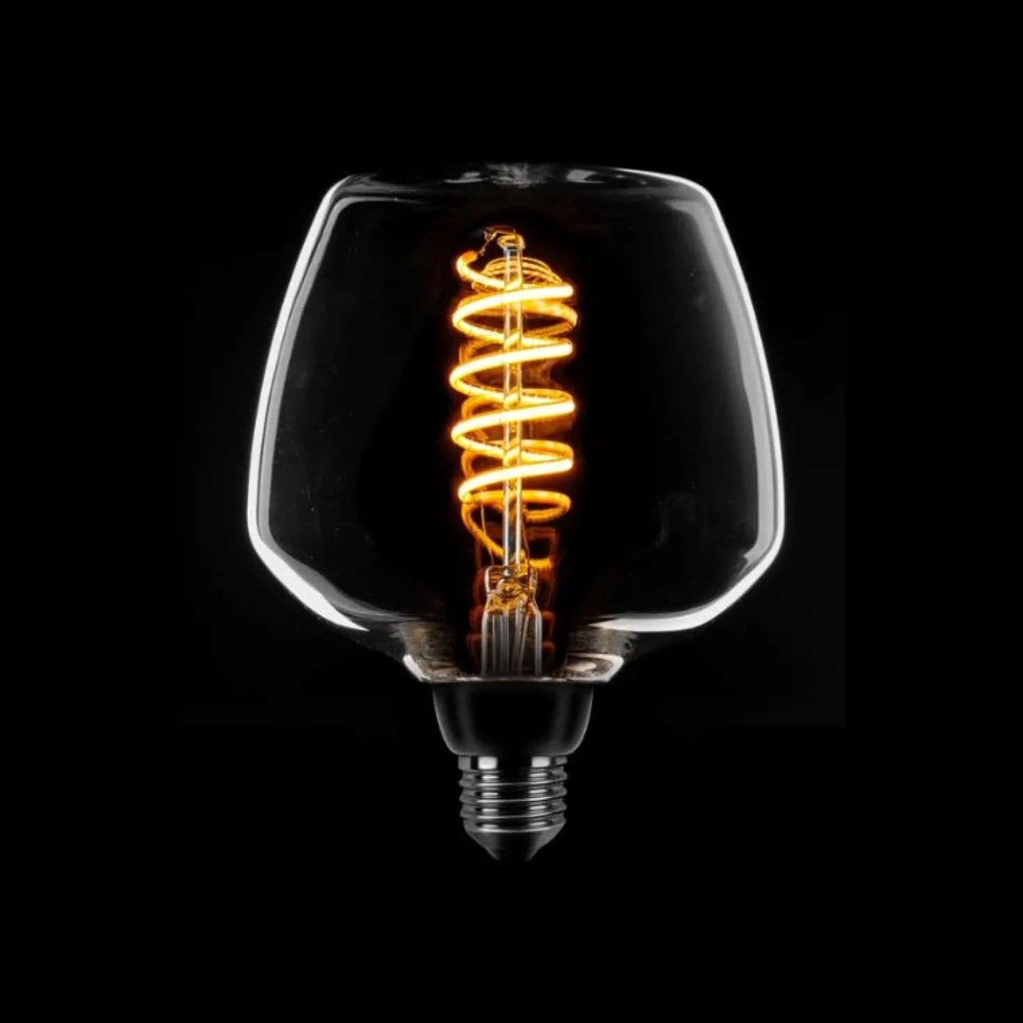 Led lamp Spiraal Dimtone Uniek breed E27 Helder