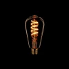 Led lamp Spiraal Druppel E27 Gold
