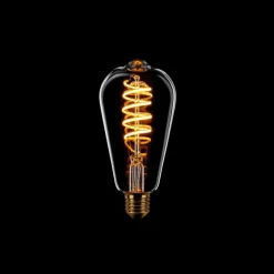 Led lamp Spiraal Druppel E27 Helder