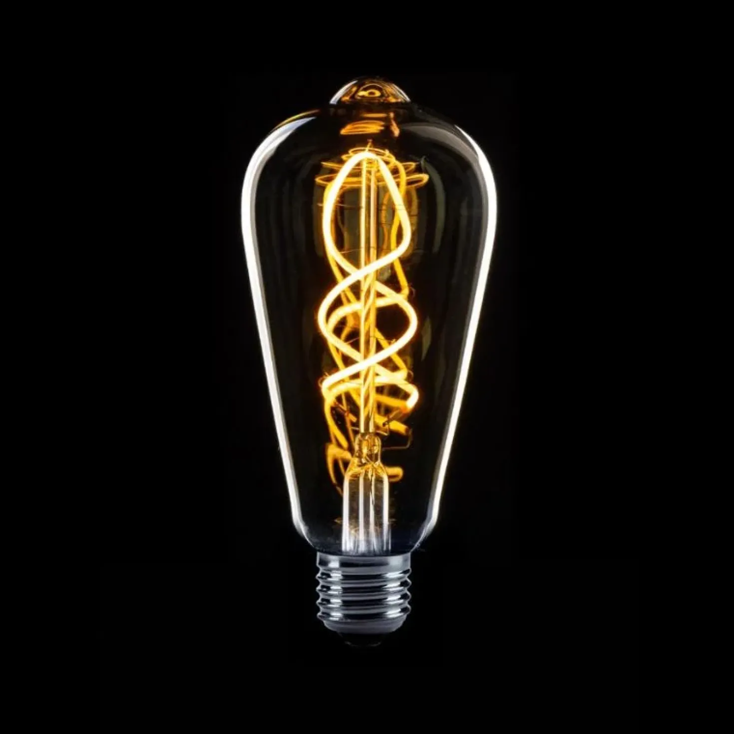 Led lamp Spiraal met Sensor Druppel Helder E27