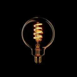 Led lamp Spiraal Rond 9,5cm E27 Gold