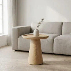 Leia Bijzettafel naturel 46 cm