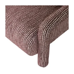Lenny Fauteuil Dessin Bordeauxrood