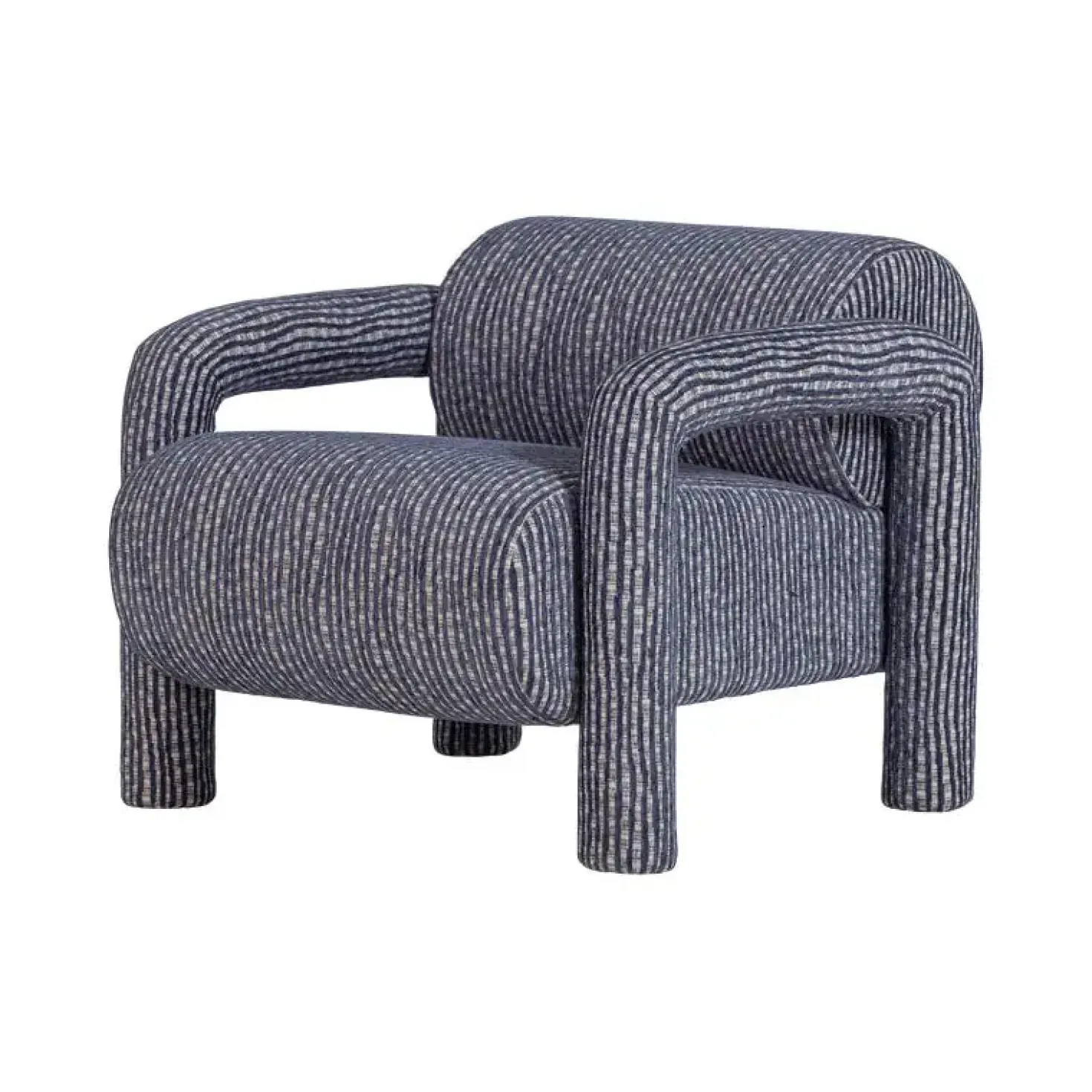 Lenny Fauteuil Dessin Grijsblauw