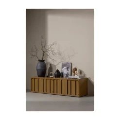 Level Tv meubel metaal honinggeel 160cm