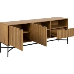 Lexora Dressoir Eiken lichtbruin 180cm