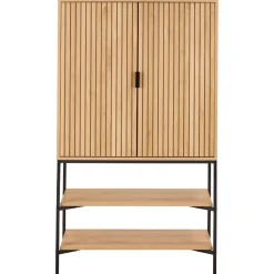 Lexora Wandkast licht Eiken 80cm