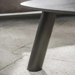 Lex Salontafel set van 2 log keramiek travertin