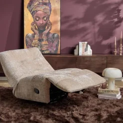 Lieke Relaxfauteuil Beige