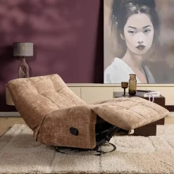 Lieke Relaxfauteuil Cinnamon