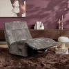 Lieke Relaxfauteuil Donkergrijs