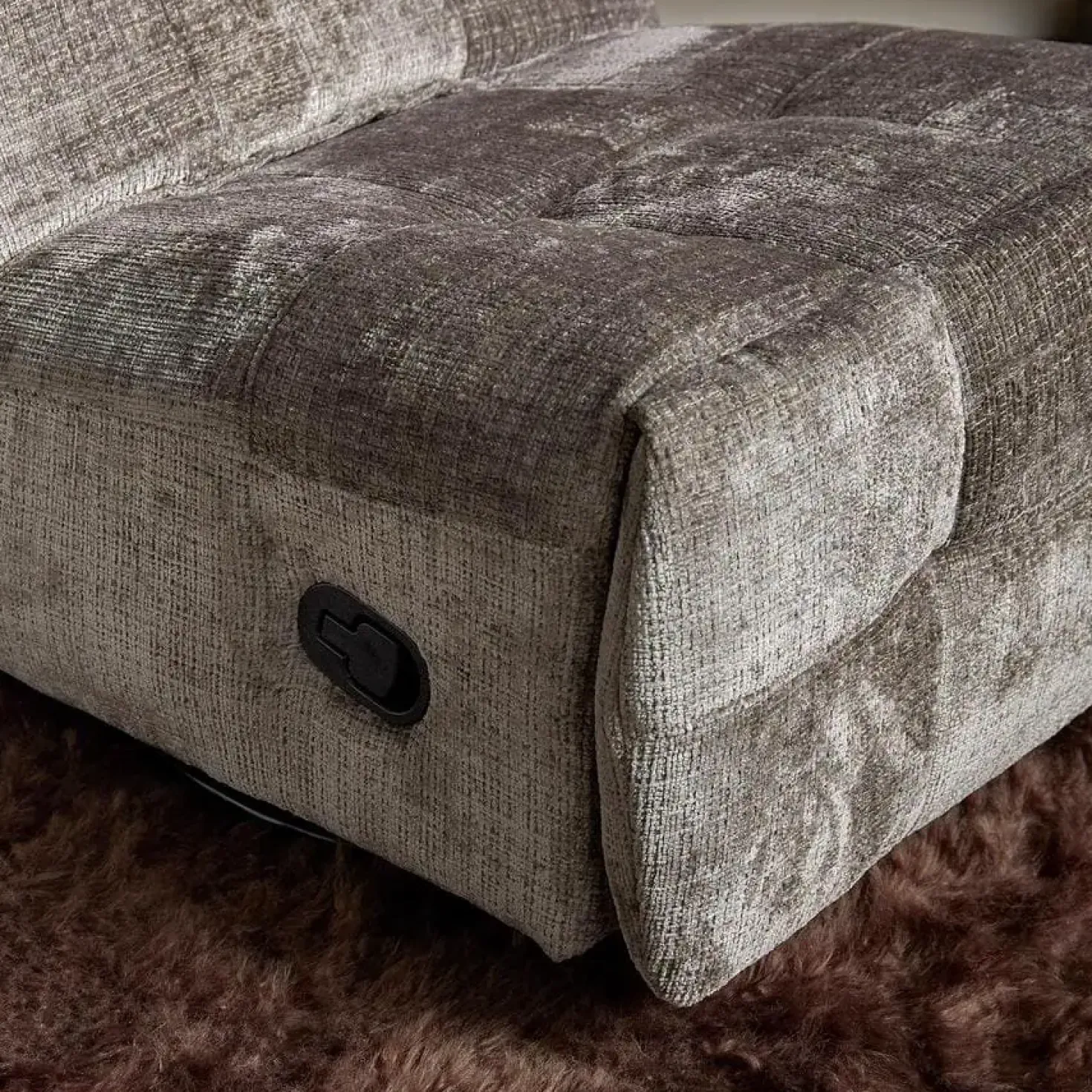 Lieke Relaxfauteuil Donkergrijs