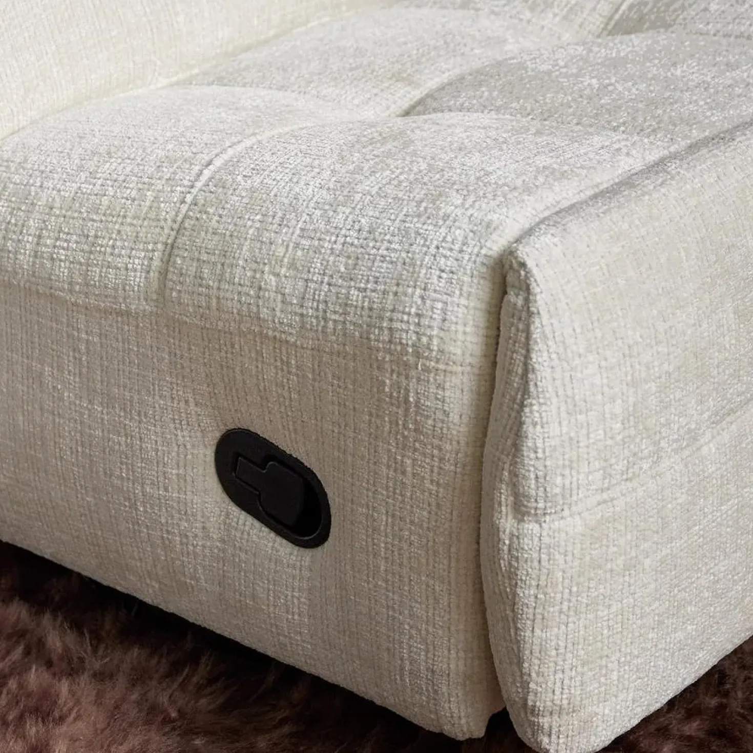 Lieke Relaxfauteuil Gebroken wit