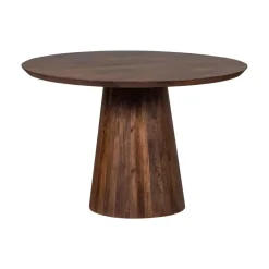 Limit Ronde eettafel mangohout walnoot 130cm