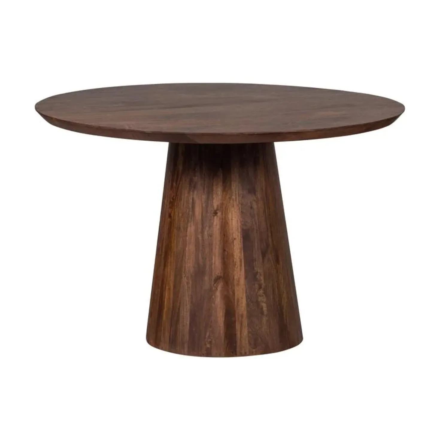 Limit Ronde eettafel mangohout walnoot 130cm