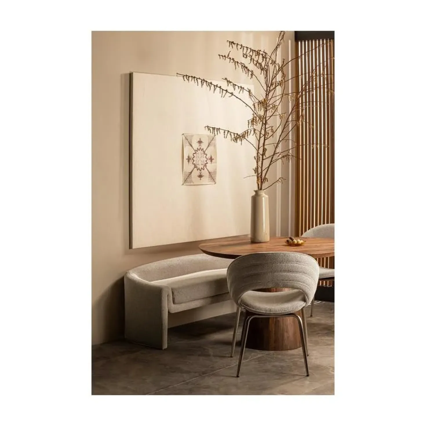 Limit Ronde eettafel mangohout walnoot 130cm