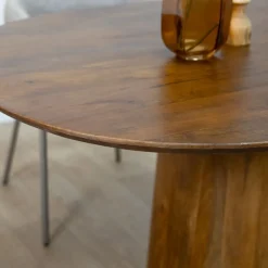 Lin Eettafel espresso Deens Ovaal 200cm