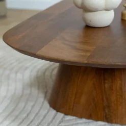 Lin Salontafel espresso Deens Ovaal 120cm