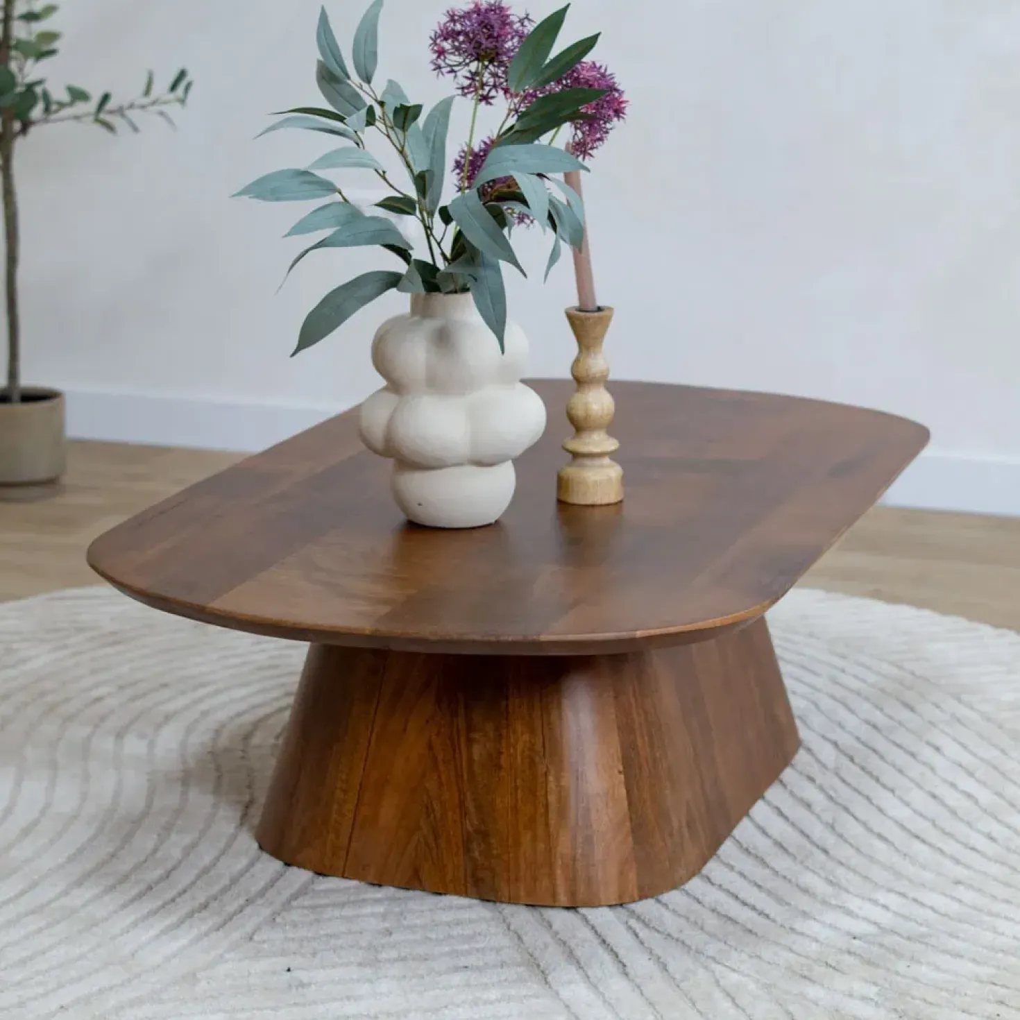 Lin Salontafel espresso Deens Ovaal 120cm