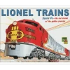 Lionel trains Santa Fe - metalen bord